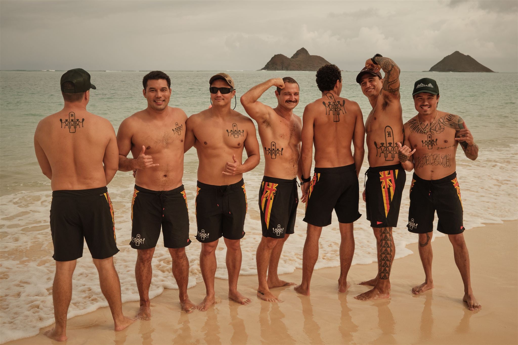 HOPENA X FLORENCE MARINE BOARDSHORTS